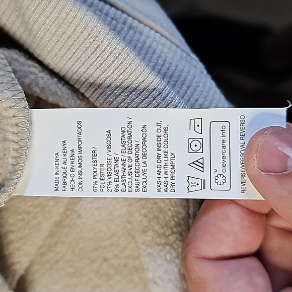 IZOD large cream half zip advantage performance stretch jacket - Picture 6 of 6